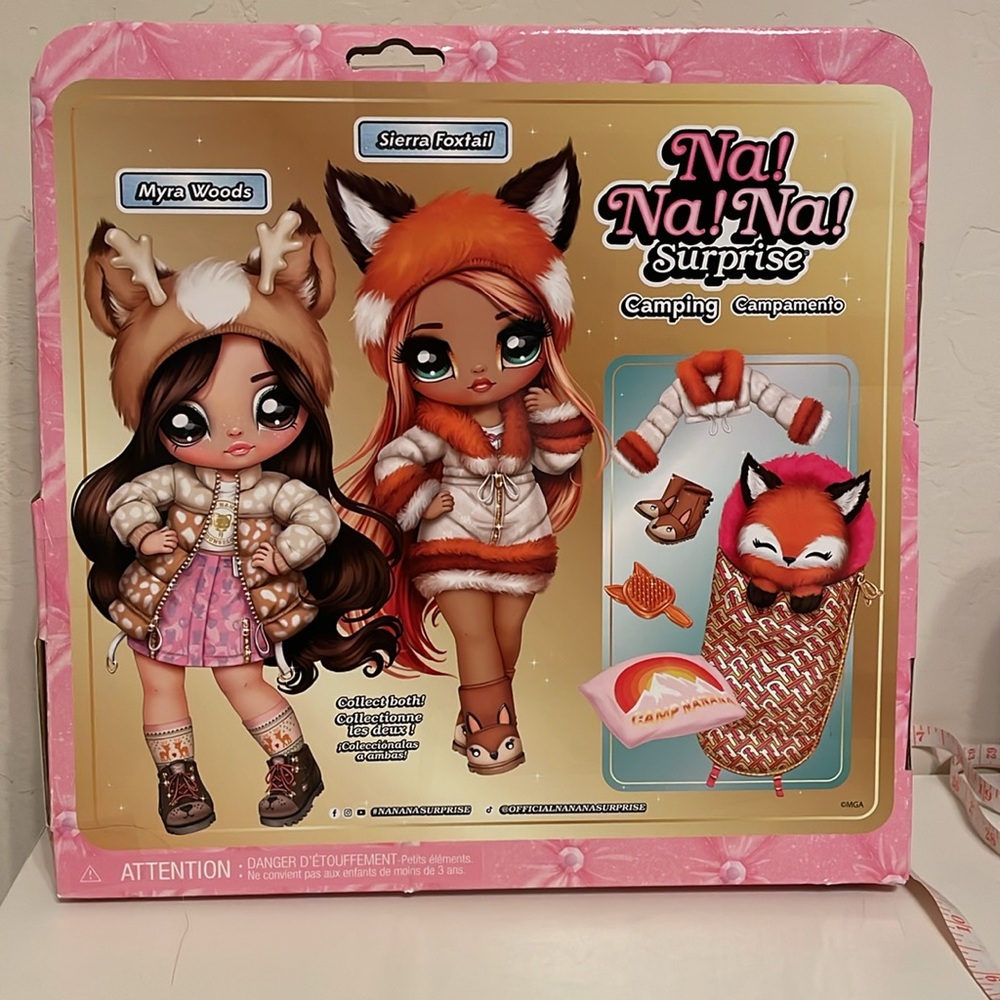 Na! Na! Na! Surprise Fox Camping Doll Set Sierra Foxtail New in Package. - Picture 9 of 10